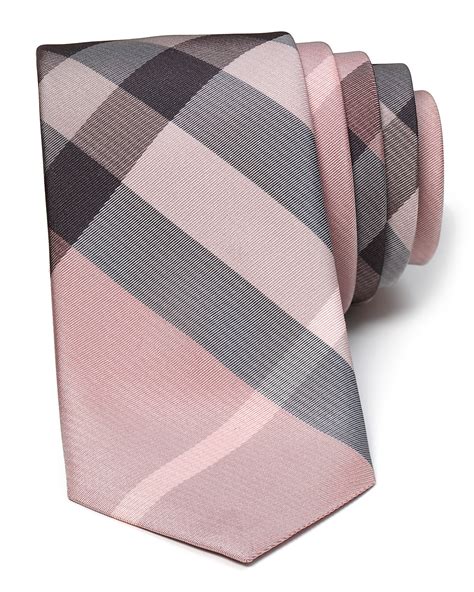 pink plaid burberry tie|burberry store online.